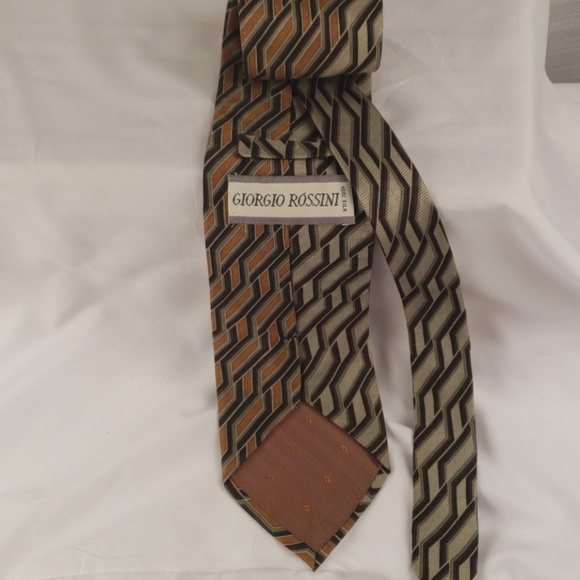 Giorgio Rossini 100% Silk Tie - Picture 2 of 3